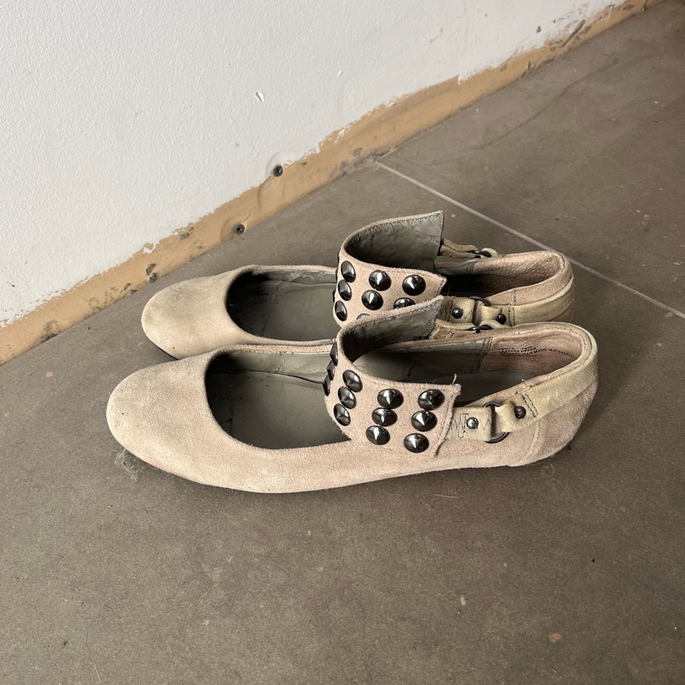 Studded Ballet Flats